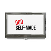 God Made Business Card Holder